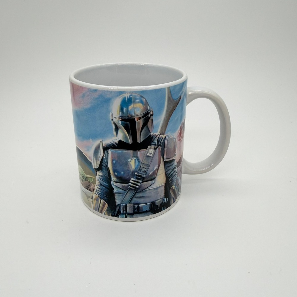 Galerie‎ Star Wars The Mandalorian Mug OS White Grogu Graphic Coffee Cup Gift